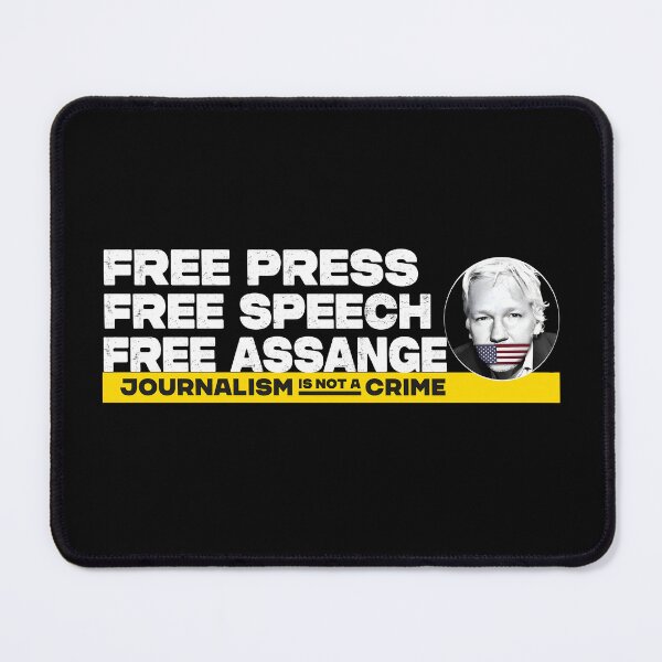 Item preview, Free Julian Assange designed and sold by Tia-tez.