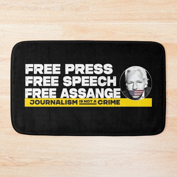 Item preview, Free Julian Assange designed and sold by Tia-tez.