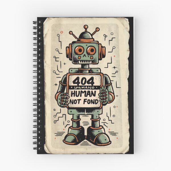 Item preview, The Exceptional Cyborg: 404 Human Not Fond designed and sold by Tarikbouchmal.