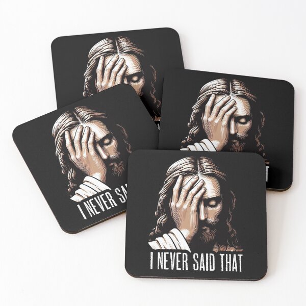 Item preview, I NEVER SAID THAT meme Jesus Christ designed and sold by plushism.
