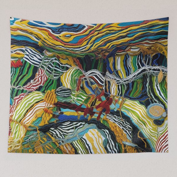 Item preview, Rockpool abstract 4 designed and sold by Artyckle.