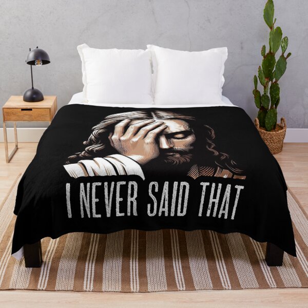 Item preview, I NEVER SAID THAT meme Jesus Christ designed and sold by plushism.
