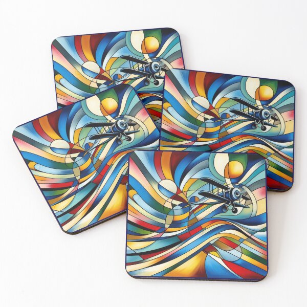 Item preview, colorful AIRCRAFT designed and sold by Cabrasco.