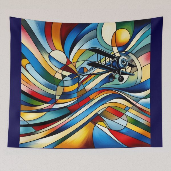 Item preview, colorful AIRCRAFT designed and sold by Cabrasco.