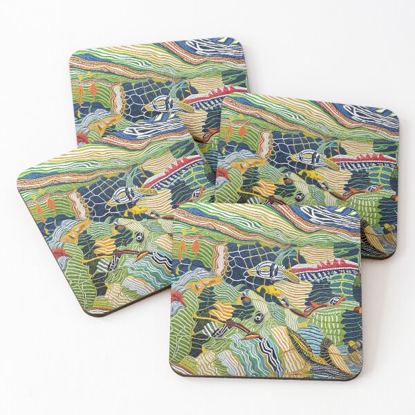 Item preview, Rockpool abstract 5 designed and sold by Artyckle.