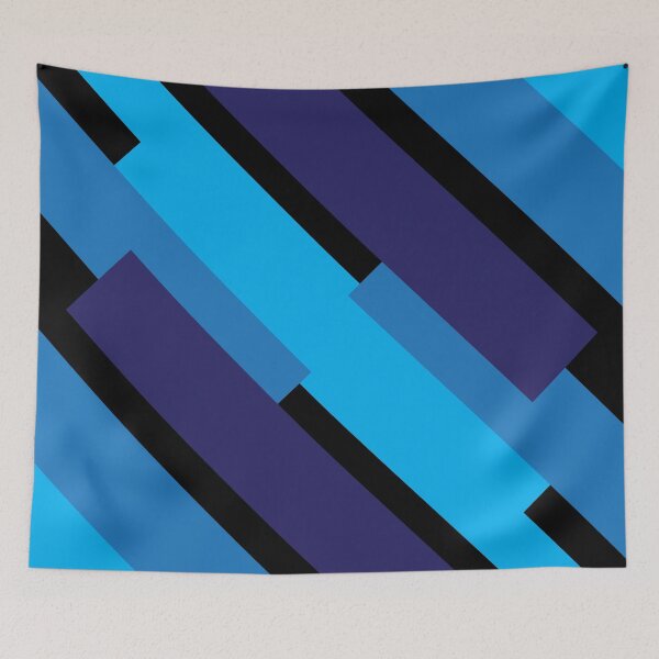 Item preview, Blue Geometric Shape designed and sold by omg-designs.