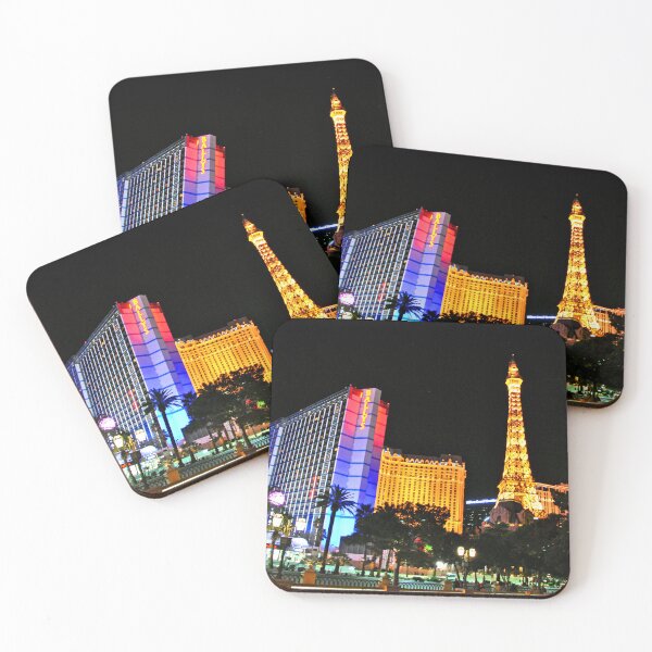 Item preview, Eiffel Tower Paris and Ballys Hotel Las Vegas America designed and sold by AndyEvansPhotos.