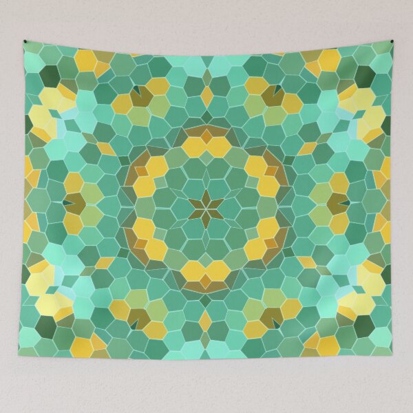 Item preview, Kaleidoscope Distortion Mosaic Tiles designed and sold by ObsidianDaz.