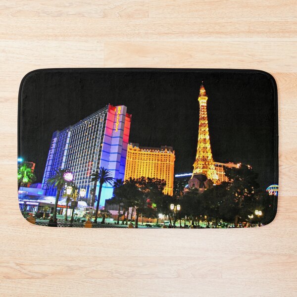 Item preview, Eiffel Tower Paris and Ballys Hotel Las Vegas America designed and sold by AndyEvansPhotos.