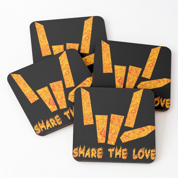 Item preview, Share The Love Firey designed and sold by Tia-tez.