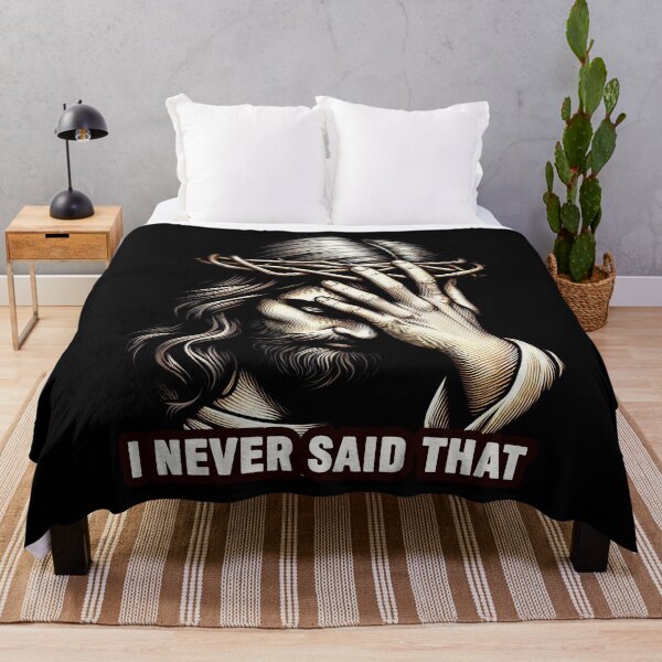 Item preview, I NEVER SAID THAT meme Jesus Christ designed and sold by plushism.