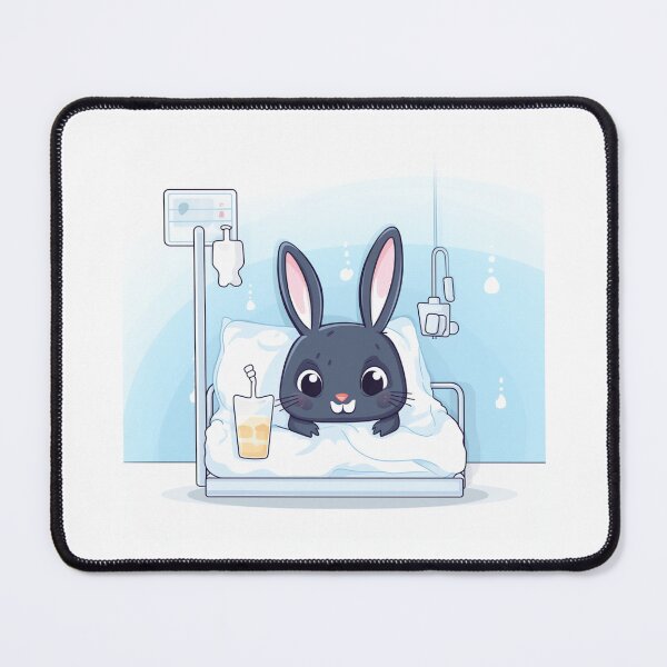 Item preview, Bunny rescue with IV in the hospital designed and sold by MilkyBerryShop.