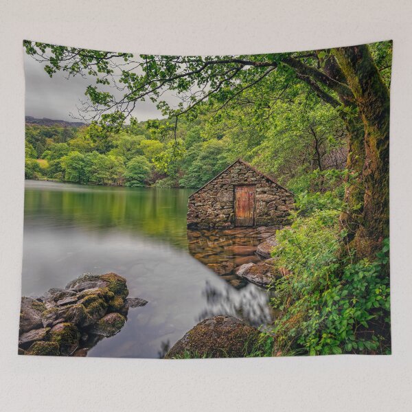 Item preview, Gwynant Lake Boat House designed and sold by AJEvans.