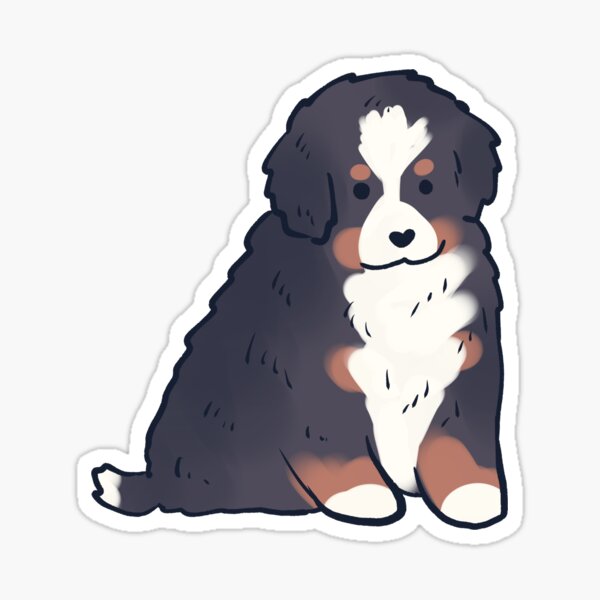 Item preview, bernese mountain dog drawing  designed and sold by Mayarart.