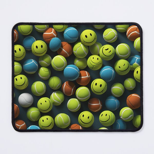 Item preview, Smiley tennis balls designed and sold by artworkpro2024.
