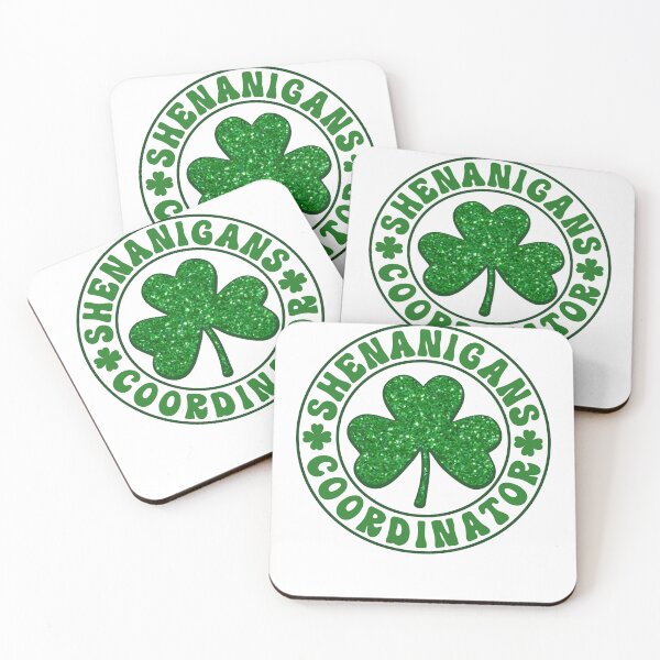 Item preview,   Shenanigans Coordinator Sequin Shamrock  - St Patricks Day Teacher  designed and sold by Smix Pixels.