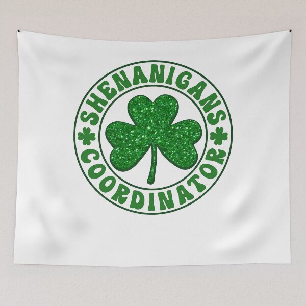 Item preview,   Shenanigans Coordinator Sequin Shamrock  - St Patricks Day Teacher  designed and sold by Smix Pixels.