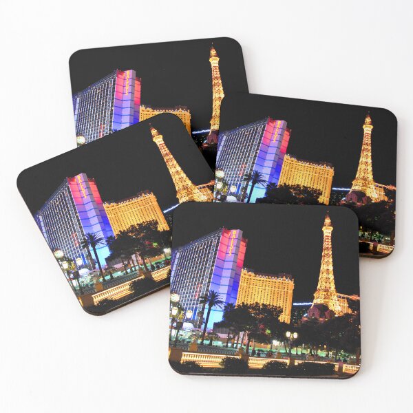 Item preview, Eiffel Tower Paris and Ballys Hotel Las Vegas America designed and sold by AndyEvansPhotos.
