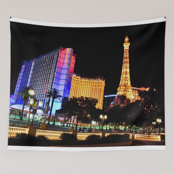 Item preview, Eiffel Tower Paris and Ballys Hotel Las Vegas America designed and sold by AndyEvansPhotos.