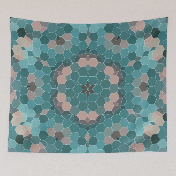 Item preview, Kaleidoscope Distortion Mosaic Tiles designed and sold by ObsidianDaz.
