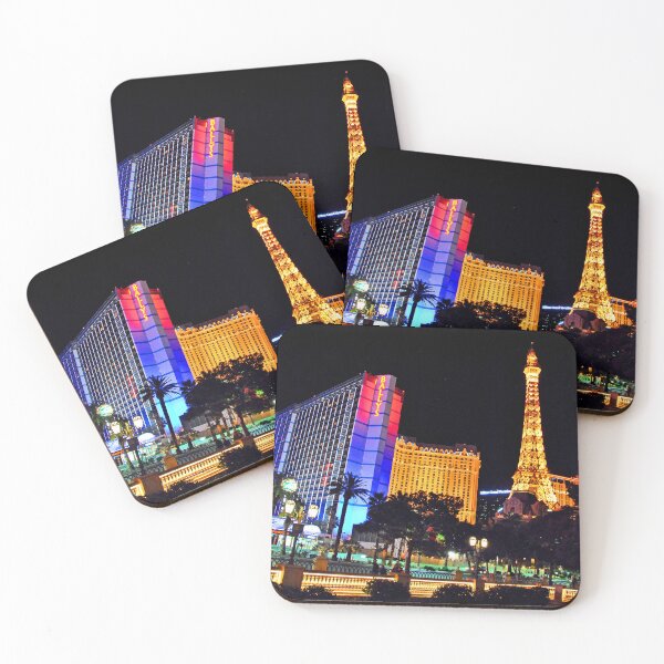 Item preview, Eiffel Tower Paris and Ballys Hotel Las Vegas America designed and sold by AndyEvansPhotos.