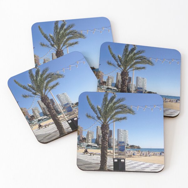 Item preview, Benidorm promenade designed and sold by Luis J. de la Fuente.