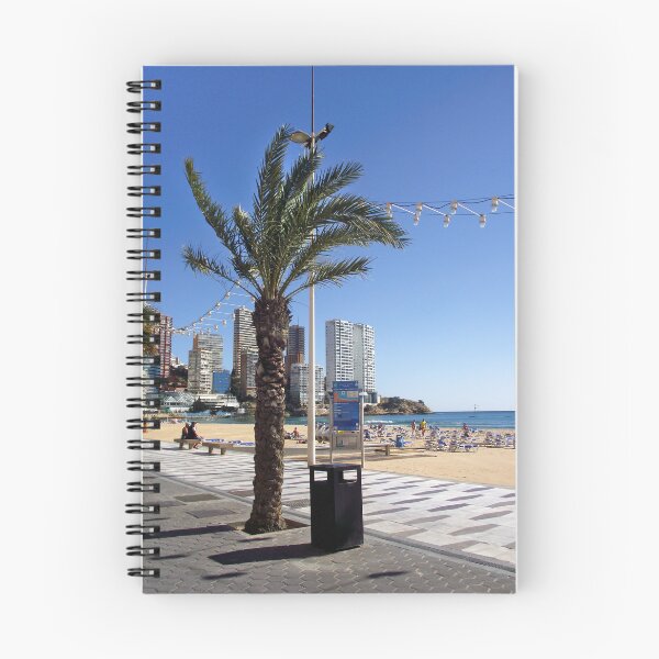 Item preview, Benidorm promenade designed and sold by Luis J. de la Fuente.