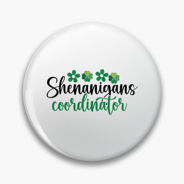 Item preview,  Shenanigans Coordinator Shamrock Clover - St Patricks Day Teacher  designed and sold by Smix Pixels.