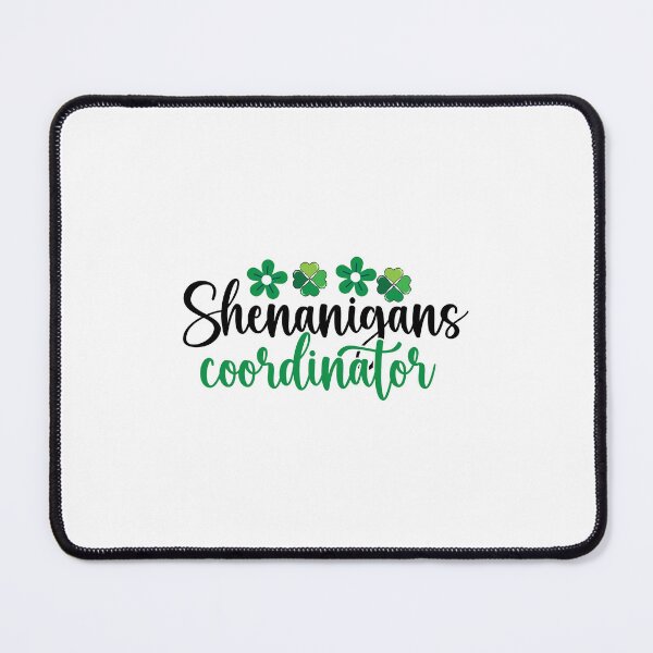 Item preview,  Shenanigans Coordinator Shamrock Clover - St Patricks Day Teacher  designed and sold by Smix Pixels.