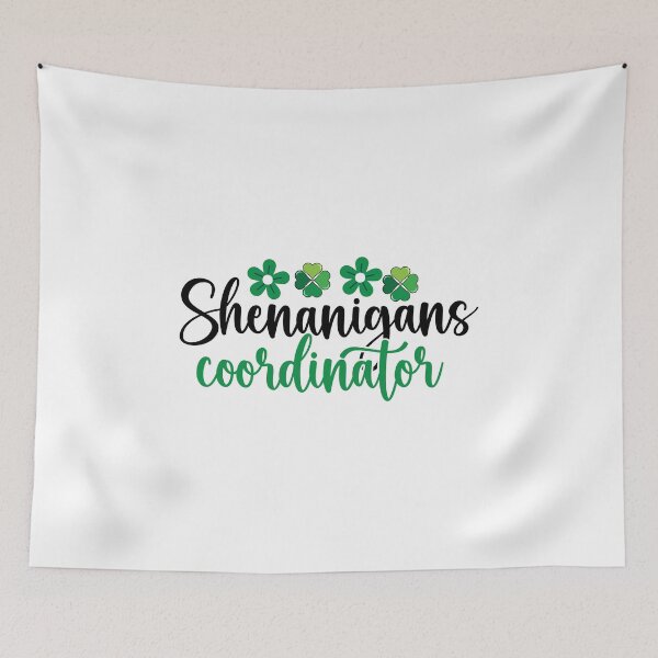 Item preview,  Shenanigans Coordinator Shamrock Clover - St Patricks Day Teacher  designed and sold by Smix Pixels.