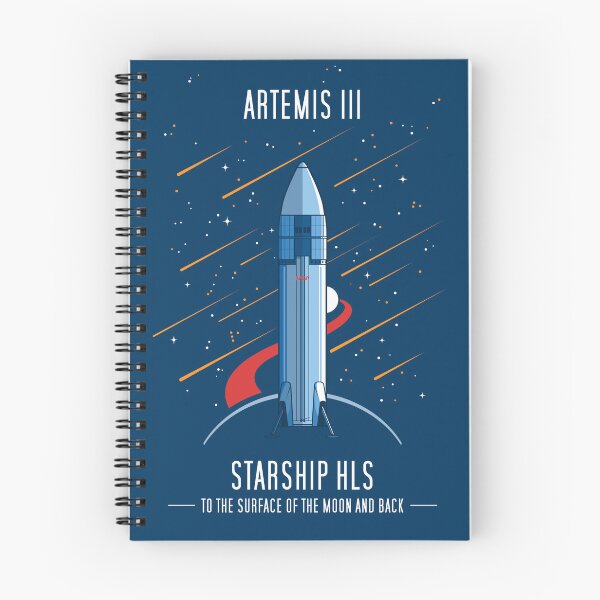Item preview, Starship HLS. Artemis Program Mission Logo designed and sold by BGALAXY.