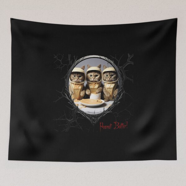 Item preview, Cats & Kittens Making A Huge Peanut Butter Mess designed and sold by FatCatStudios.