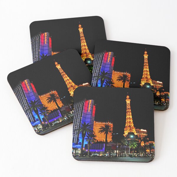 Item preview, Eiffel Tower Paris and Ballys Hotel Las Vegas America designed and sold by AndyEvansPhotos.