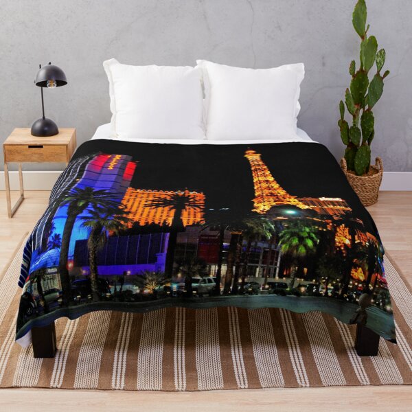 Item preview, Eiffel Tower Paris and Ballys Hotel Las Vegas America designed and sold by AndyEvansPhotos.