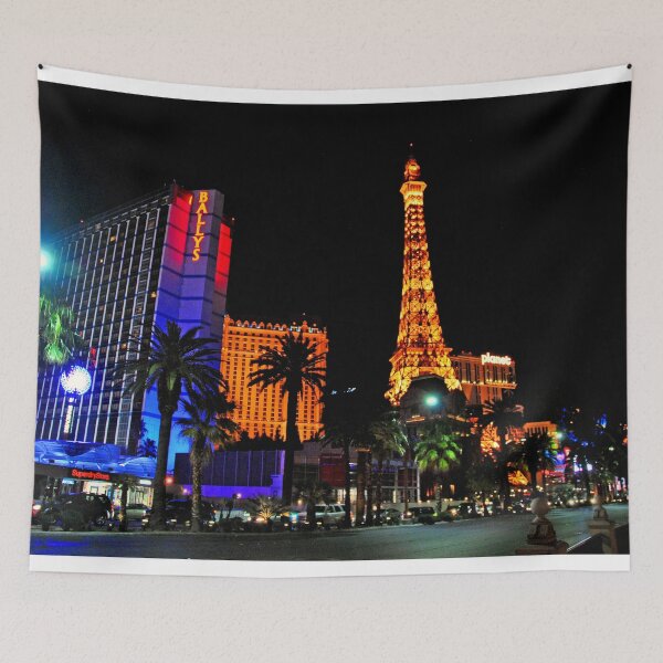 Item preview, Eiffel Tower Paris and Ballys Hotel Las Vegas America designed and sold by AndyEvansPhotos.