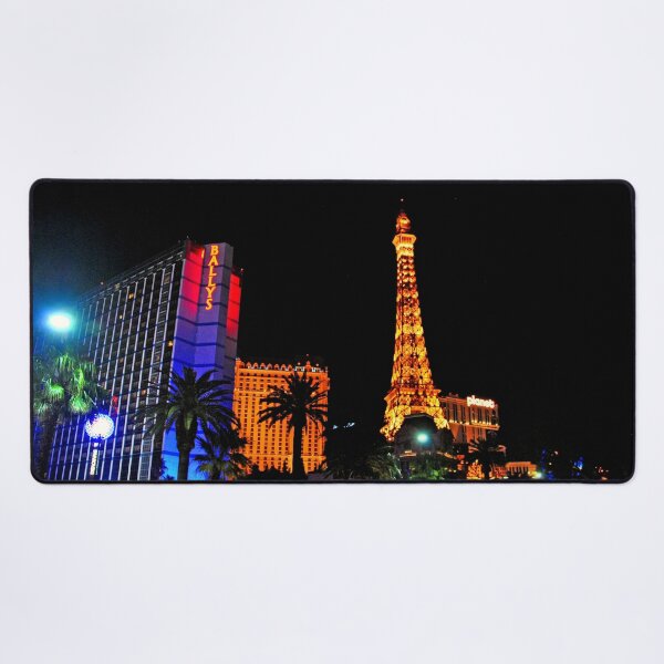 Item preview, Eiffel Tower Paris and Ballys Hotel Las Vegas America designed and sold by AndyEvansPhotos.