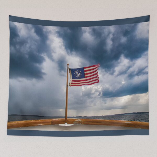 Item preview, American Yacht Flag designed and sold by Kathy Weaver.
