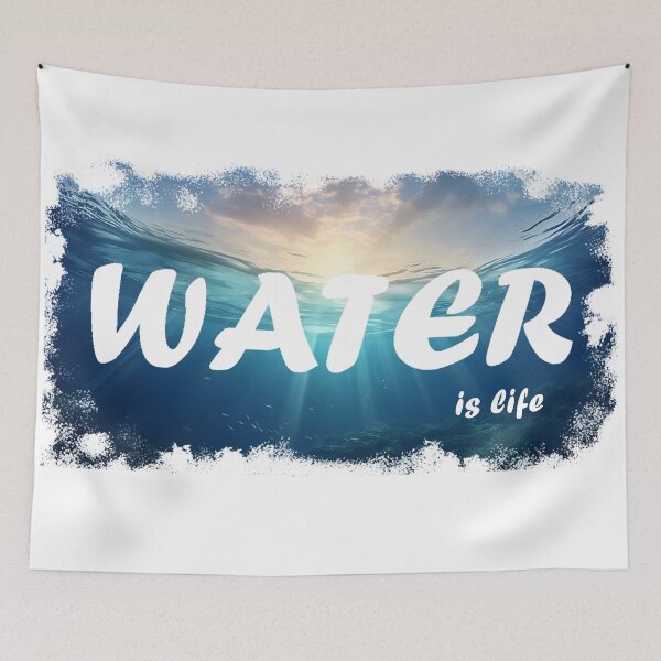 Item preview, WATER IS LIFE designed and sold by Vori92.