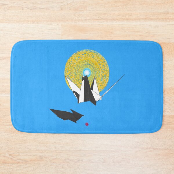 Item preview, (Hand-drawn) Origami bird with golden mandala designed and sold by Whimsy Trail Co.