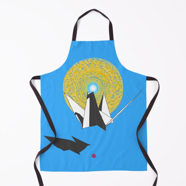 Item preview, (Hand-drawn) Origami bird with golden mandala designed and sold by Whimsy Trail Co.