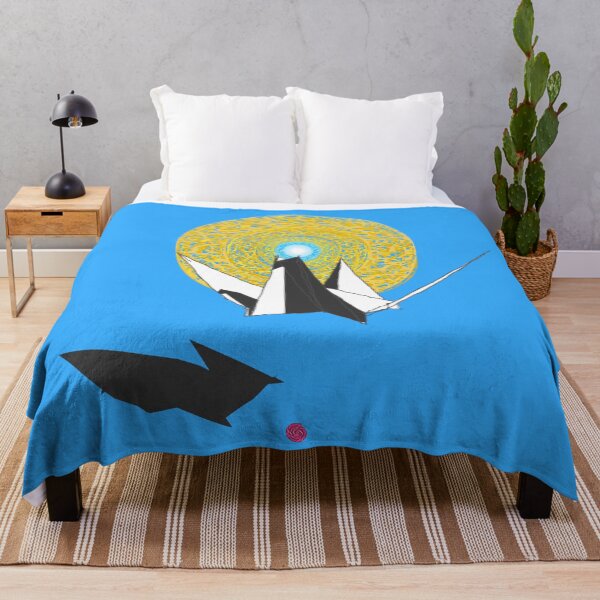 Item preview, (Hand-drawn) Origami bird with golden mandala designed and sold by m-yoga-store.