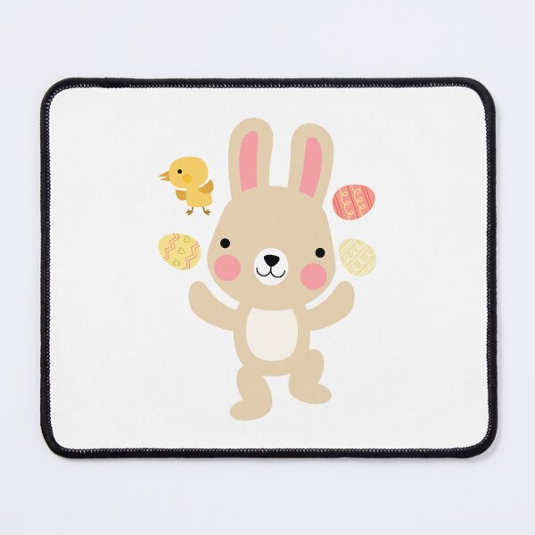 Item preview, Easter bunny rabbits with baby chicks and Easter eggs designed and sold by NoeySmiley55.