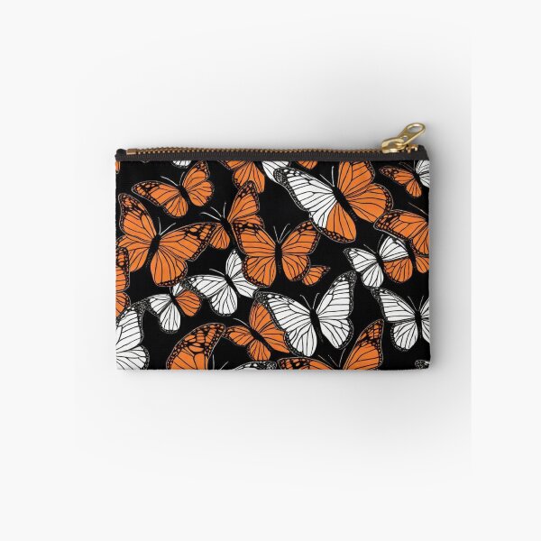 Item preview, Monarch Butterflies are in Shadow Orange Black and White designed and sold by Rosa Elena Albornoz Mendez.
