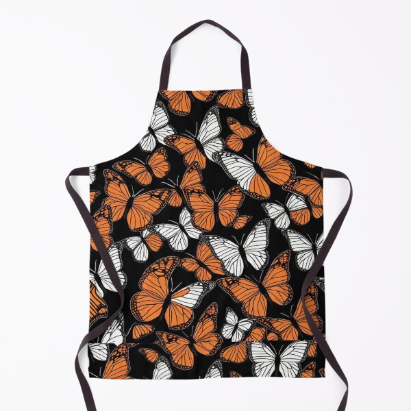 Item preview, Monarch Butterflies are in Shadow Orange Black and White designed and sold by Rosa Elena Albornoz Mendez.
