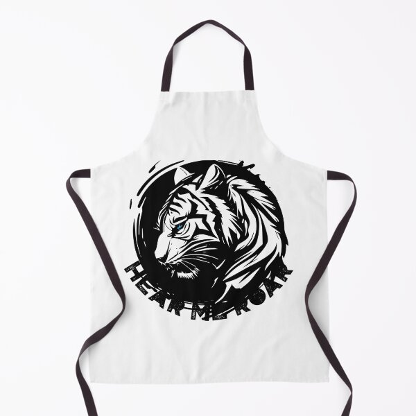 Item preview, Serious Brave Tiger Face with Text Hear Me Roar Chinese Tiger Year designed and sold by activlifewear.