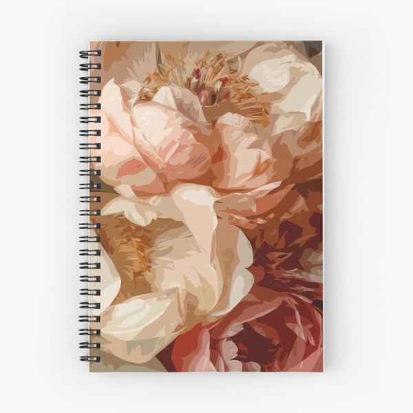 Item preview, Coral Charm Graphic Peonies designed and sold by Peonysunday.