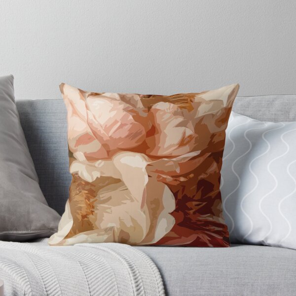 Item preview, Coral Charm Graphic Peonies designed and sold by Peonysunday.