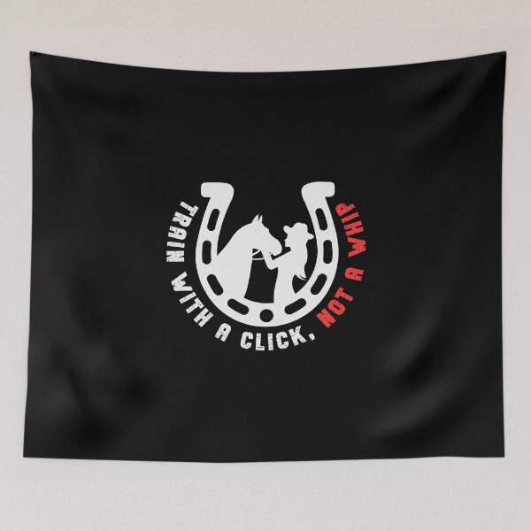 Item preview, Train With A Click, Not A Whip designed and sold by GRABAPSHOP.