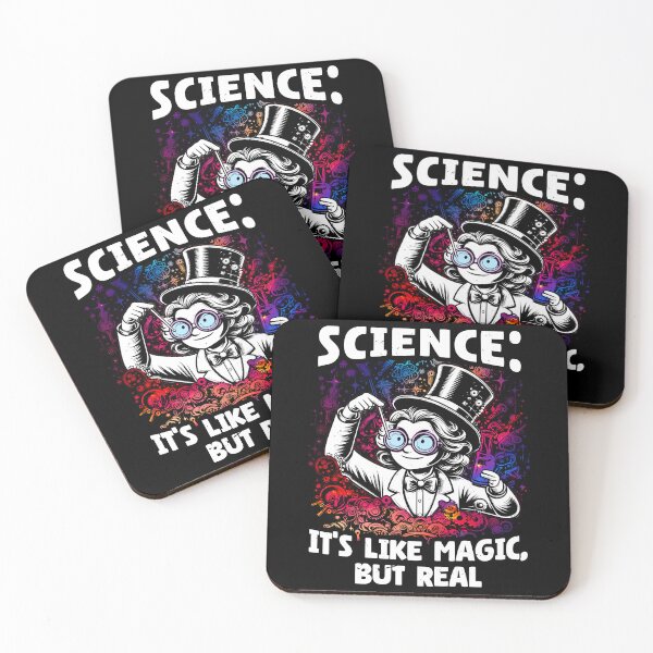 Item preview, Science: It's Like Magic, but Real - Funny Idea Gift for Science Teacher designed and sold by JUSTBEELEGANT.