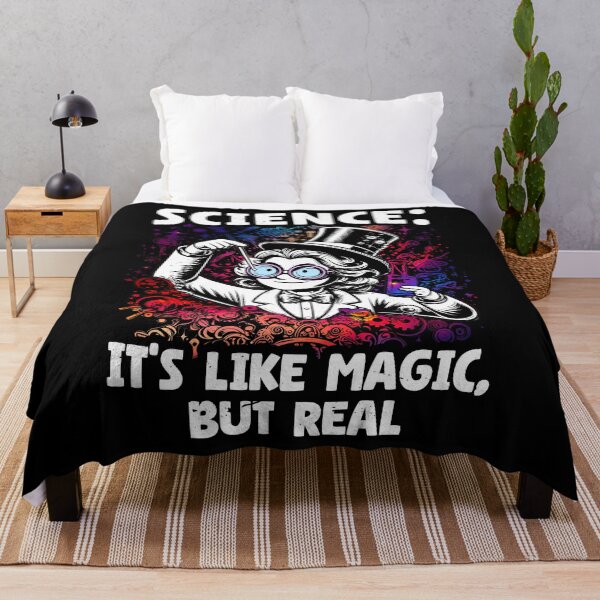 Item preview, Science: It's Like Magic, but Real - Funny Idea Gift for Science Teacher designed and sold by JUSTBEELEGANT.